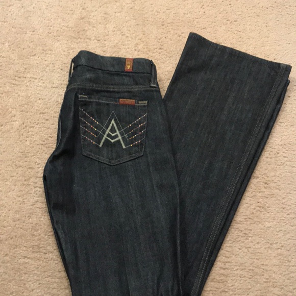 7 For All Mankind, A pocket, Original inseam - Picture 2 of 8